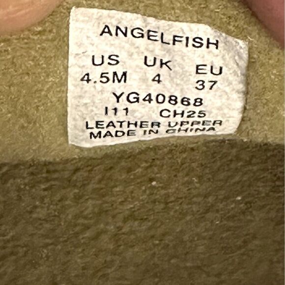 Sperry Top Sider Angel Fish Loafers Girls Shoes Sequin Plaid 4.5 bv - Picture 9 of 9